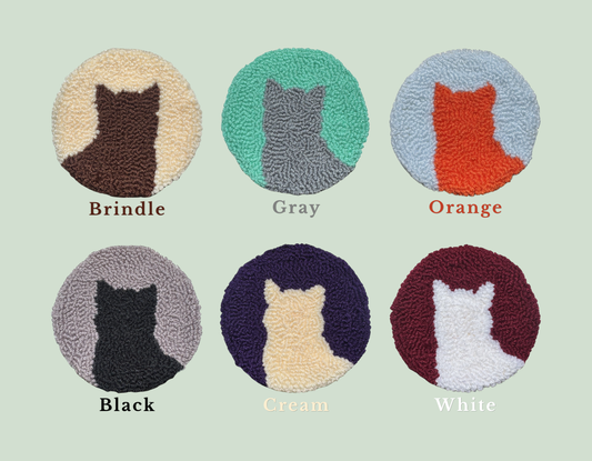 Cat Silhouette Coaster