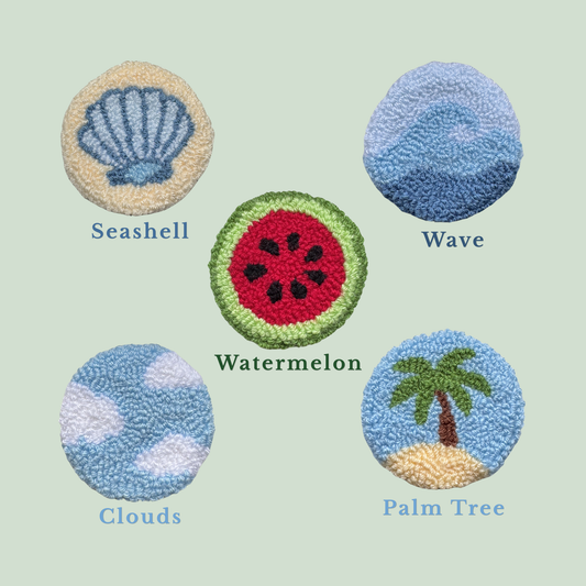 Coastal Car Coaster Set